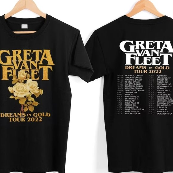 Gildan Other - 2 Sided Greta Van Fleet Band T-shirt Gift for Men Women Fans GV84